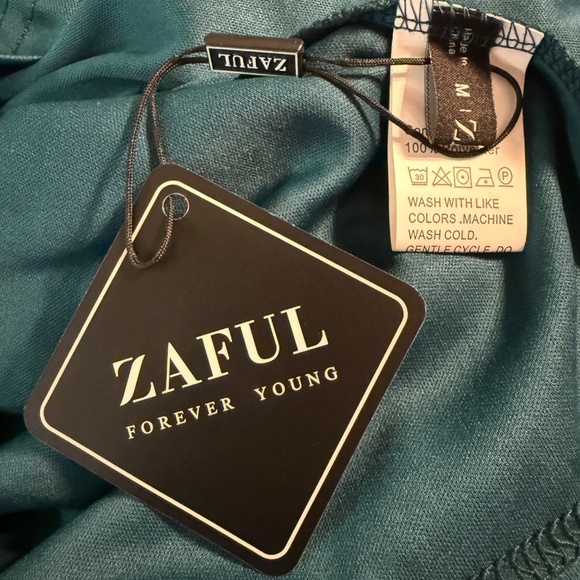 Zaful Women’s Long Sleeve Waist Cinched Dress. NWT - Picture 10 of 10